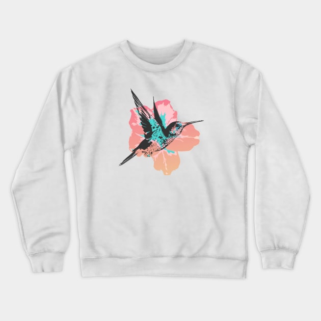 Hummingbird Crewneck Sweatshirt by ImaginativeWild